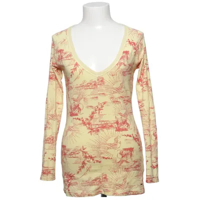 Long sleeve T-shirt (Yellow, Red) from Tommy Hilfiger Denim Cotton, Elastane