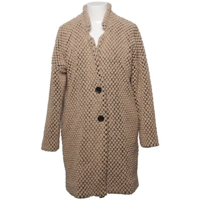 Coat (Beige) from Coster Copenhagen Polyester, Wool