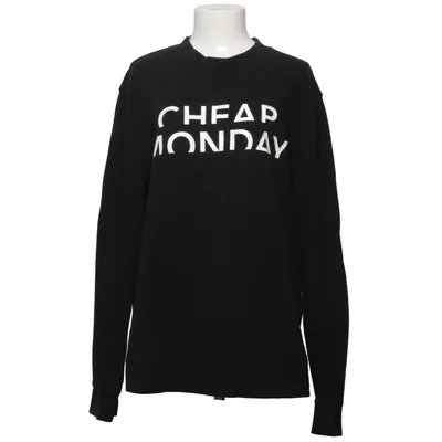Sweatshirt (Zwart) van Cheap Monday Katoen, Elastaan, Polyester