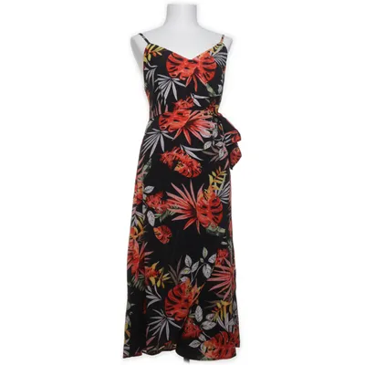 Wrap dress (Black, Multicolored) from C'FLO Polyester