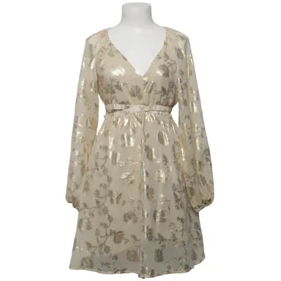 Dress (Beige, Gold) from Lovie&Co Polyester