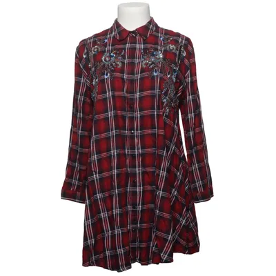 Blousejurk (Rood, Zwart, Wit) van Zara Woman