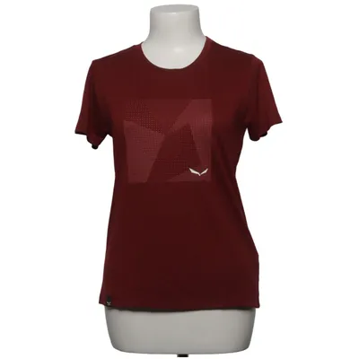 T-shirt (Rood) van Salewa Lyocell, Gerecycled polyester