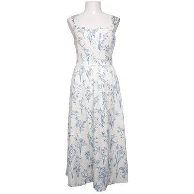 Klänning (Blå, Vit)