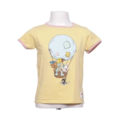 T-shirt (Yellow, Pink, Multicolored) from Bamse Cotton, Elastane