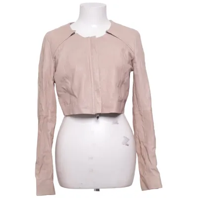 Leather jacket (Beige) from Sign Leather