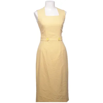 Jurk (Geel) van Daisy Dapper Katoen, Elastaan, Polyester