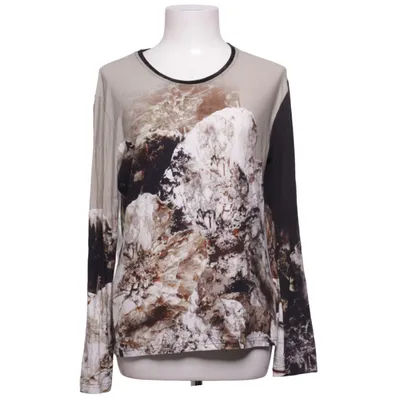 Long sleeve T-shirt (Beige, Black, Brown) from Zorbe Elastane, Viscose