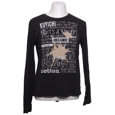 T-shirt à manches longues (Noir) de Kuyichi Coton