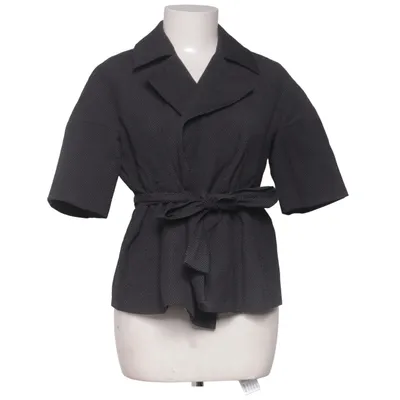 Cardigan cache-cœur (Noir) de DKNY Coton, Polyester