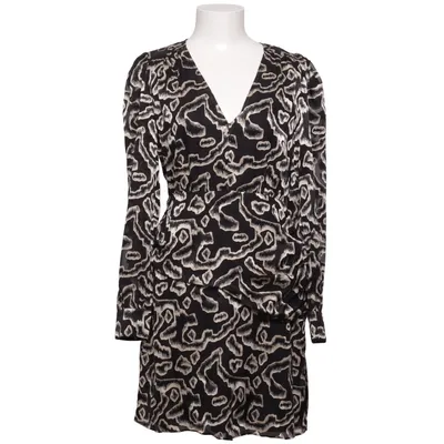 Klänning (Svart, Beige) från Berenice Polyester, Viskos
