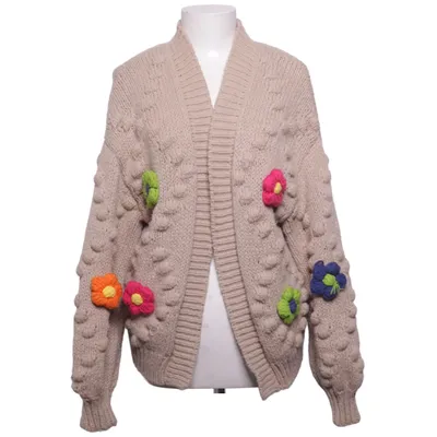 Cardigan (Beige, Flerfarvet) fra Xuna Akryl, Polyester, Viscose, Uld