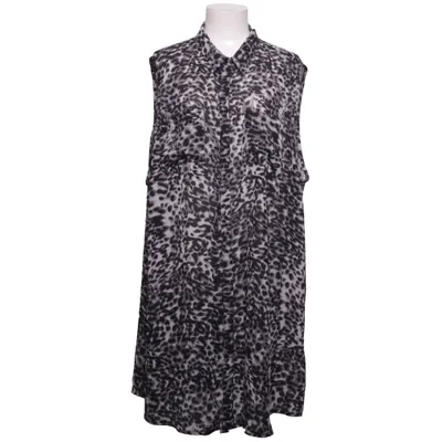 Tunic (Black, Gray) from New Look Curves Polyester