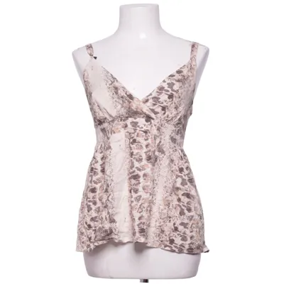 Peplum top (Brown, Beige) from 365 Three-Sixty-Five Viscose