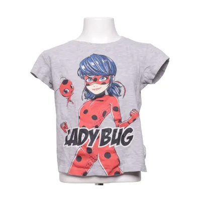 T-shirt (Gray, Multicolored) from Miraculous Cotton, Viscose