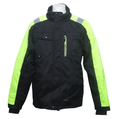 Work jacket (Black, Yellow) from Bluewear Polyester
