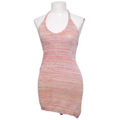 Halterneck-kjole (Pink, Gul, Orange) Polyester