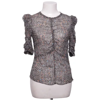 Bluse (Sort, Flerfarvet) fra Isabel Marant pour H&M Metallfiber, Silke