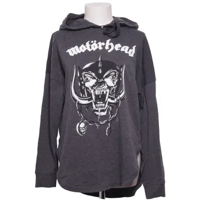 Hoodie (Gray) from Motörhead Cotton, Polyester