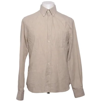 Businesshemd (Beige) von Af Klercker Baumwolle, Polyester