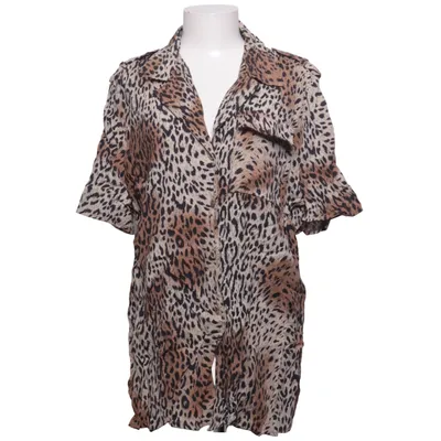 Kortærmet skjorte (Brun, Sort, Beige) fra Legacy Viscose