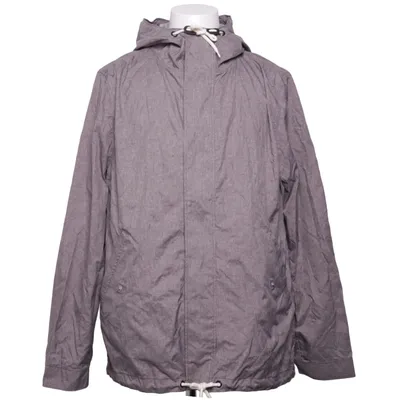 Rain jacket (Gray) from H&M Cotton, Polyester, Viscose