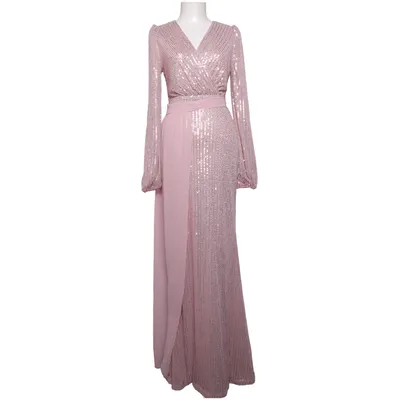 Aftenkjole (Pink) fra Faeriesty Elastan, Polyester