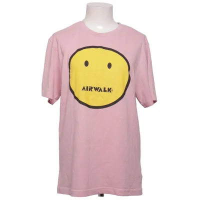 T-shirt (Pink, Gelb) von AirWalk Baumwolle, Polyester