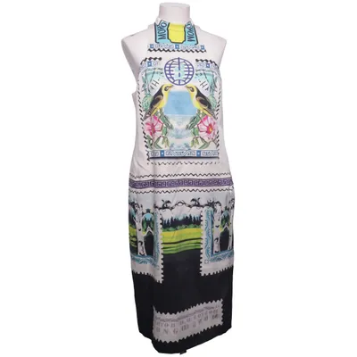 Klänning (Vit, Flerfärgad) från Mary Katrantzou Silke