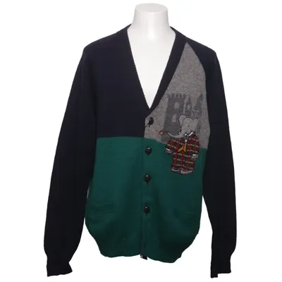 Strickjacke (Blau, Grün, Mehrfarbig) von Iceberg Wolle