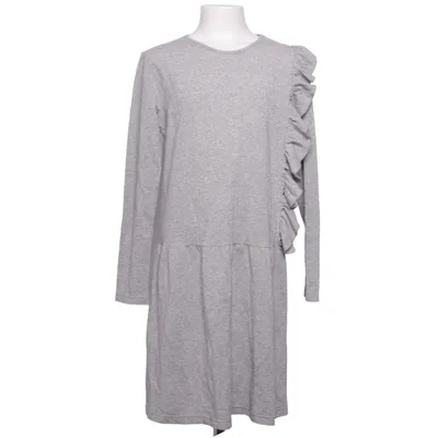 Robe (Gris) de Christina Rohde Coton, Élasthane, Fibre métallique, Polyester, Viscose