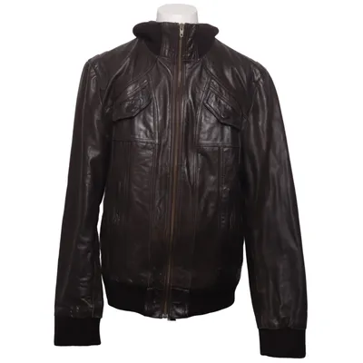 Lederjacke (Braun) von RVLT Revolution Leder, Polyester