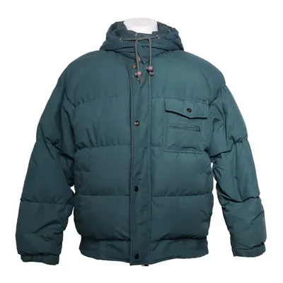 Dunjacka (Grön) från H. Barry Bomull, Dun, Fjädrar, Nylon, Polyester