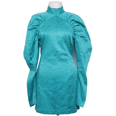 Robe (Bleu) de ROTATE Birger Christensen Coton, Élasthane, Viscose