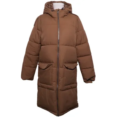 Winterjas (Bruin) van Object Nylon, Polyester