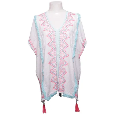 Strandjurk (Wit, Blauw, Roze) van Blue Pearl Viscose