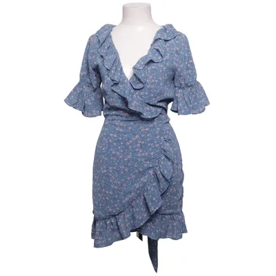 Wikkeljurk (Blauw, Meerkleurig) van Sabo Skirt Elastaan, Polyester