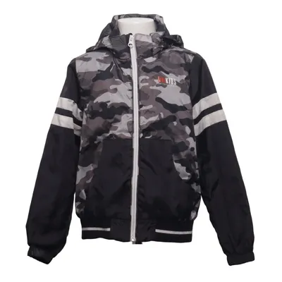 Bomberjakke (Sort, Grå, Hvid) fra Unikids Polyester