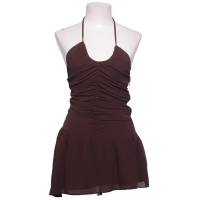 Halterneck dress (Brown) from The Room Polyester