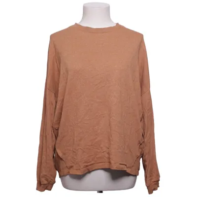 Sweater (Brown) from Samsa Collection Elastane, Polyester, Viscose