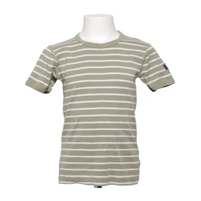 T-shirt (Green, White) from Polarn O. Pyret Organic cotton