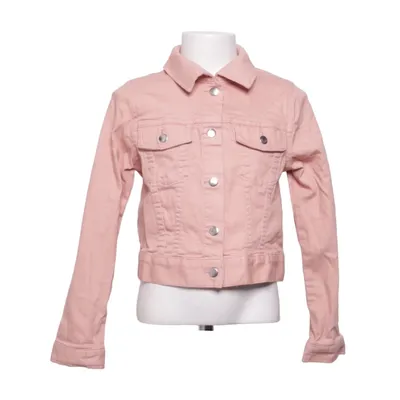 Veste en jean (Rose) de H&M Coton, Élasthane, Polyester