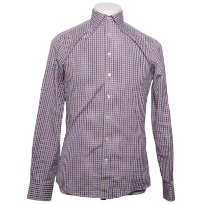 Chemise (Bleu, Marron, Blanc) de Thomas Pink Coton