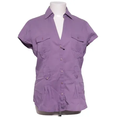 Short sleeve shirt (Purple) from Mexx Cotton, Elastane, Polyamide