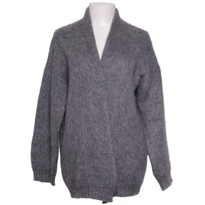 Cardigan (Gray) from United Colors of Benetton Acrylic, Mohair, Polyamide