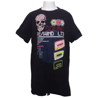 T-shirt (Zwart) van Okay Katoen