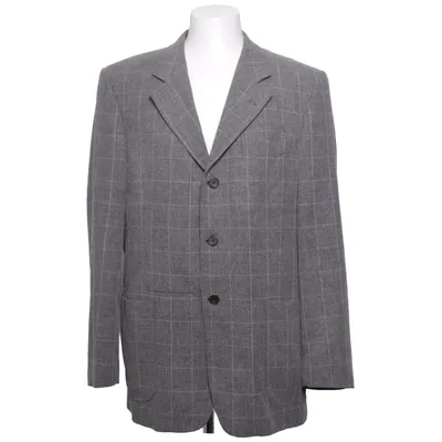 Blazer (Grijs) van Carl G. Collection Linnen, Viscose, Wol