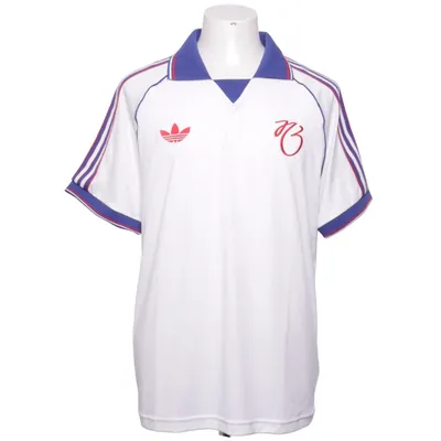 Fodboldtrøje (Hvid, Blå, Rød) fra Adidas Originals Polyester