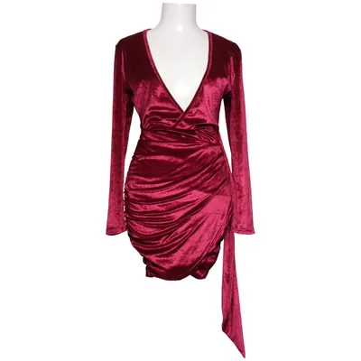 Cocktailjurk (Rood) van CBR Katoen, Polyester