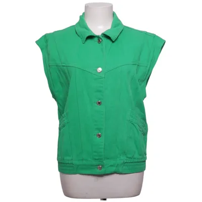Denim vest (Green) from Guts & Gusto Cotton